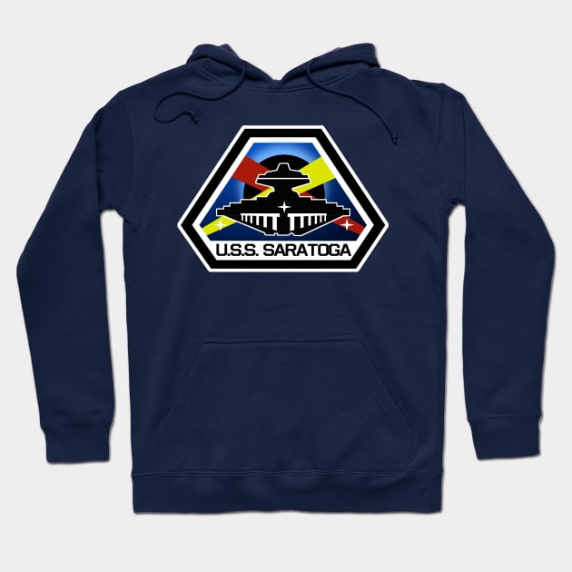 SAAB USS Saratoga Hoodie by PopCultureShirts